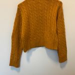 Forever 21  Cropped Orange Sweater Photo 1