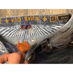 Rock Revival  Womens 27 Arda Skinny Jeans Distressed Ripped Thick Stitch Thrashed Photo 3