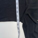 Maurice's Black Collared Snap Neck Ribbed Long Sleeve Henley Top Photo 5