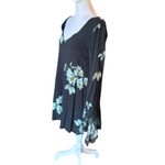Free People  Wanderer Floral Boho Bell Sleeve Tunic Dress Womens Size Small Photo 7