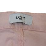 Loft  Womens 10 Mid Rise Pale Pink Skinny Jean NEW Photo 9