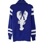 J.Crew Lobster Knit Long Sleeve Full Zip Cardigan Sweater Jacket Photo 1