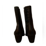 Matisse Caty Snake Pointed Toe Zippered Booties Womens Black 9.5(BROKEN ZIPPER) Photo 5