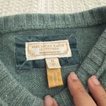 American Eagle Vintage  Green Long Sleeve Sweater Photo 2