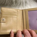 Coach Signature Canvas & Patent Leather Bifold Wallet Vintage | Good Condition Photo 2