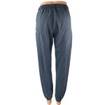 Madhappy  Women's Navy Blue High Rise Embroidered Tapered Jogger Sweat Pants XS Photo 2