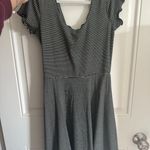 Moa Moa Nordstrom  Black And White Striped Mini Dress Photo 1