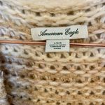 American Eagle Chunky Knit Striped Open Cardigan Sweater Photo 4