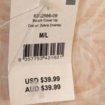 Cotton On  Pink Print Beach cover up 100% Organic cotton M/L Photo 5