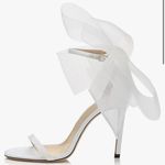 White Bow Heels Size 7 Photo 0