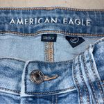 American Eagle AEO Super High-Rise Baggy Wide Leg Denim Blue Jeans Pants size 8 Photo 7