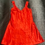 Adonna Womens small Vintage  slip dress nightie-red Photo 0