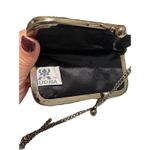 Sudha Vintage Hand Beaded Mini Handbag Purse Red Black Photo 2