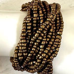 The Beaded Soul gold seed bead multi strand bracelet Photo 0