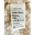 & Other Stories & Other Stories | Tan and White Knot Detail Faux Wrap Mini Dress | Sz 4 Photo 10