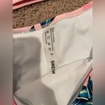 SheIn  2-piece Pink Tropical High Waisted Push-Up Bikini Photo 7