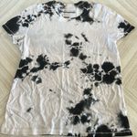 Prince Peter Collection Women’s Black & White Tie Dye Fitted T Photo 0