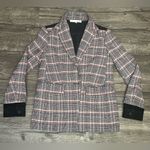 Ella Moss  Multicolor Plaid Blazer Photo 3