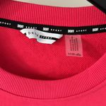 DKNY NWT metallic logo cropped pullover Photo 4