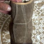 Vintage Vasque Womens Sz 7.5M Hiking Boot Beige Suede Skywalk 7546 Made in Italy Photo 2