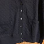 Huntington Ridge Black Quilted Grandpa Cardigan 18W Size undefined Photo 1