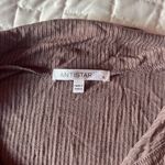 Antistar Brown Collared Crop Top Size Small Photo 2