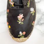 Saint Laurent Grunge floral-print leather lace-up espadrille sneaker size 36.5 Photo 8