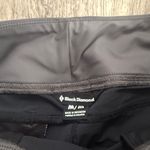 Black Diamond  Women's Black Outdoor Pants Size Medium High rise Straight Leg Photo 4