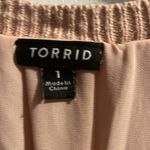 Pink Rose Off-the-Shoulder Sweater in Pink Photo 3