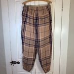 Aerie Plaid Jogger Pants Women's Small Casual Lounge Sleepwear Cotton Photo 1