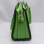 Hernan Bag Collection Women's Shoulder Bag Handbag Purse Croc Embossed Purse Green Photo 11