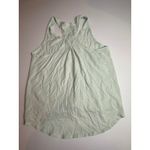 Lululemon Tank Top Knot Front Racerback Sleeveless Athletic Mint Green size 8 Photo 3