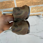 Giuseppe Zanotti  Camo Canvas Crystals Skulls Flats Sz 6.5 Photo 3