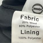 UNBRANDED Brown Plaid Wool Blend Back Zipper Closure Lined Mini Skirt Size XXL Photo 2