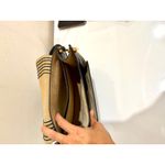 NWT Chloé Hudson Tassel Leather Crossbody Bag Intense Green Women's Small Photo 9