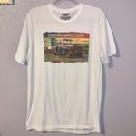 Rodeo Trippin Chasing White Western Lines White Short Sleeve Shirt Photo 1
