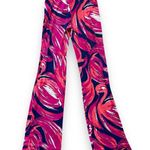 Lilly Pulitzer Georgia May Pull On Palazzo Pants Bomber Blue Plume Bloom XS Photo 2