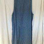 Women’s extra large, vintage pinstripe dress Blue Size XL Photo 2
