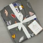 Pottery Barn  x NFL Football Team Logo Pajama Set PJ Cotton Adult Size Large NWT Photo 1
