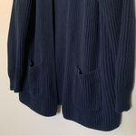 Madewell  100% Cotton Navy oversized Cardigan Photo 2