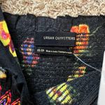 Urban Outfitters NWT  UO Isobel Smocked Mini Frock Dress Black Floral Size XS Photo 5