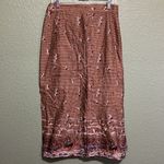 Vintage Brown Duck Hunting Patterned Wrap Skirt 90s fishingcore cottagecore Size M Photo 5