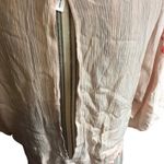 West 36TH Corp Peach Coral Wooden Bead Key Hole Back Crop Top Women Sz S Photo 5