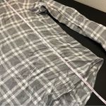Cloth & Stone ✨ Women’s Gray Plaid Long Sleeve Top Anthropologie Small Photo 10