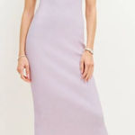 Reformation Heron Tank Cotton Sweater Dress Foxglove Pink Size M Photo 0