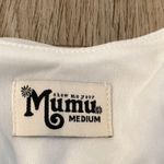 Show Me Your Mumu Caitlyin Ruffle Maxi Dress Wedding Cake Chiffon Size M NWT Photo 5