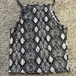 Caution to the Wind Snakeskin Top Photo 1