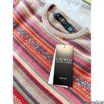 Ralph Lauren Lauren  Black Label Fair Isle Sweater Photo 8