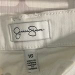 Jessica Simpson  Classic White Denim Shorts Photo 1
