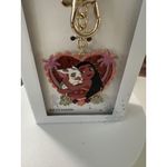 Disney NWT Moana & Pua Keychain Heart Shaped Charm Gold Tone Photo 1